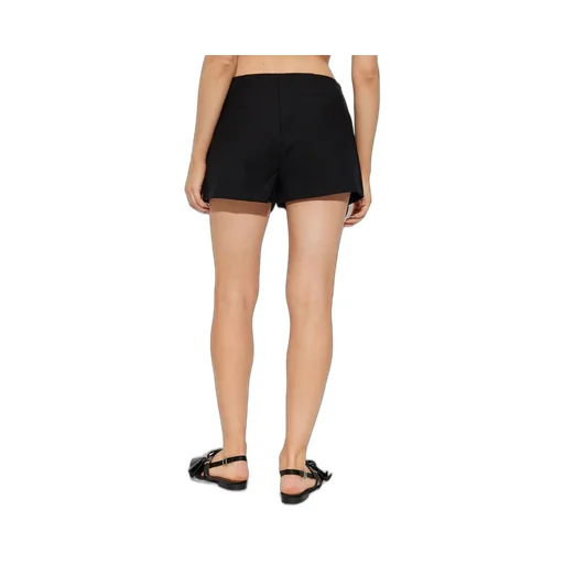 Asymmetric Button Skirt