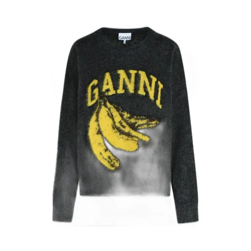 Banana Print Sweater