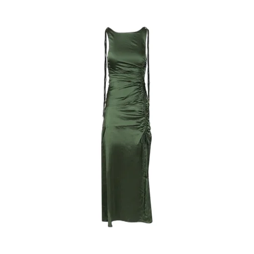 Satin Maxi Dress