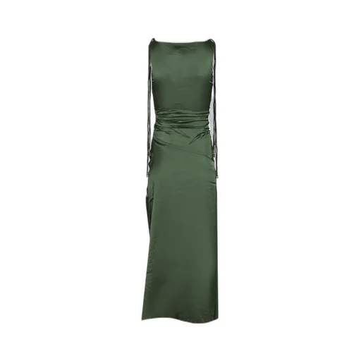 Satin Maxi Dress