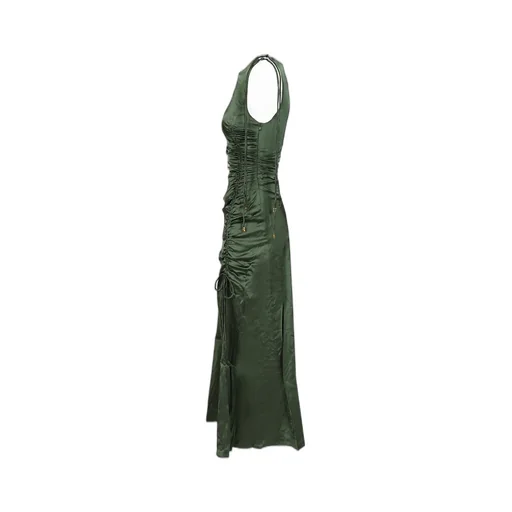 Satin Maxi Dress