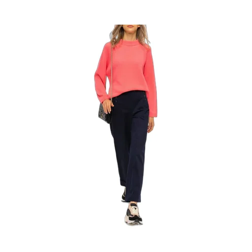 Ribbed Mock Neck Sweater