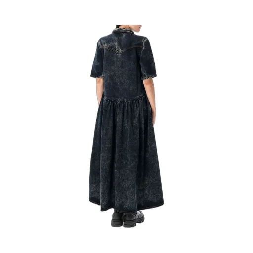 Denim Maxi Dress