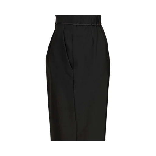 High-Waisted Pleated Trousers
