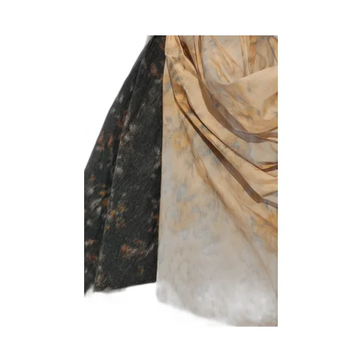 Asymmetric Draped Skirt