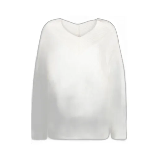 V-Neck Mohair Blend Sweater