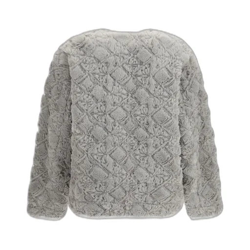 Quilted Faux Fur Jacket