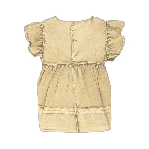 Ruffled Cotton Dress