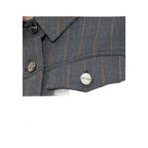 Pinstripe Cropped Jacket
