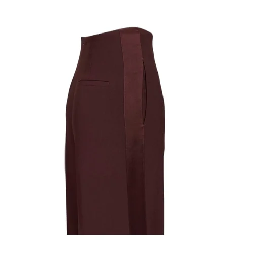 High-Waisted Wide-Leg Trousers
