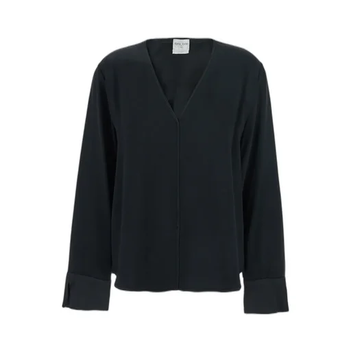 Long Sleeve V-Neck Blouse