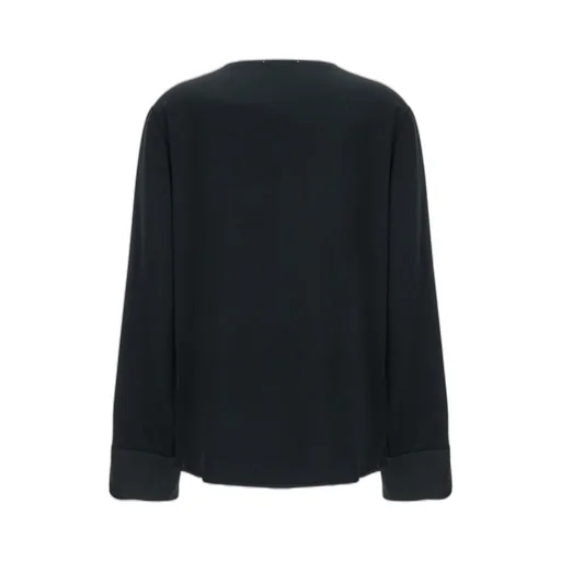 Long Sleeve V-Neck Blouse
