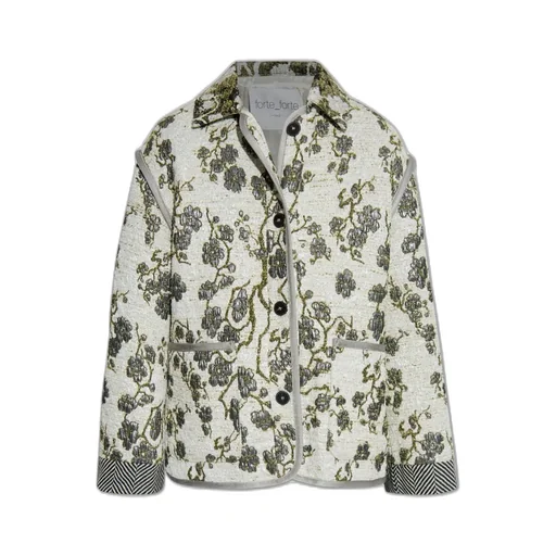 Floral Jacquard Jacket
