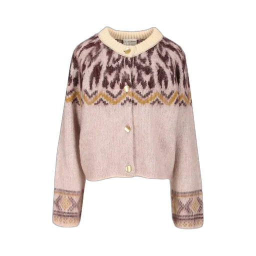 Fair Isle Knit Cardigan