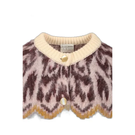 Fair Isle Knit Cardigan