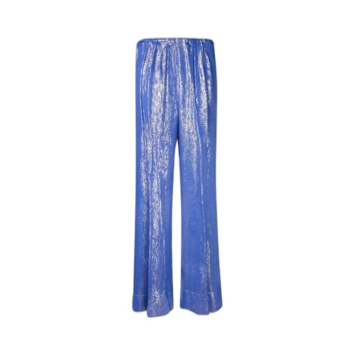 Wide-Leg Sequin Pants