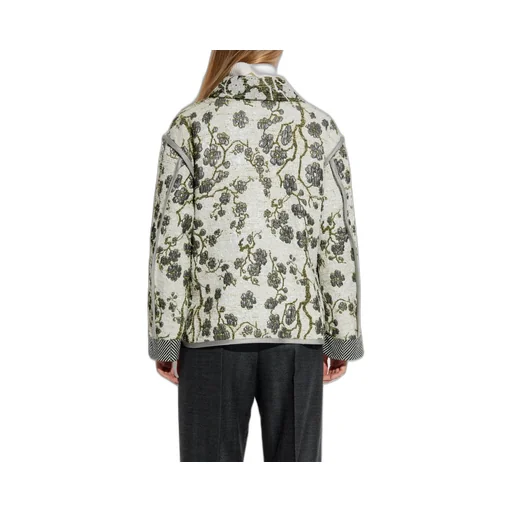 Floral Jacquard Jacket