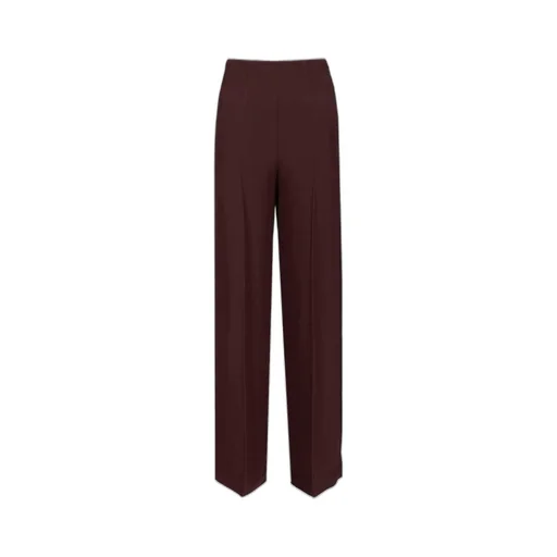 High-Waisted Wide-Leg Trousers