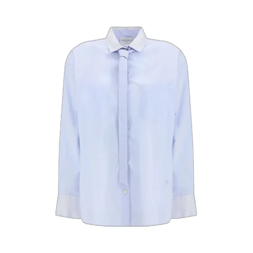 Oversized Shirt With Tie Detail