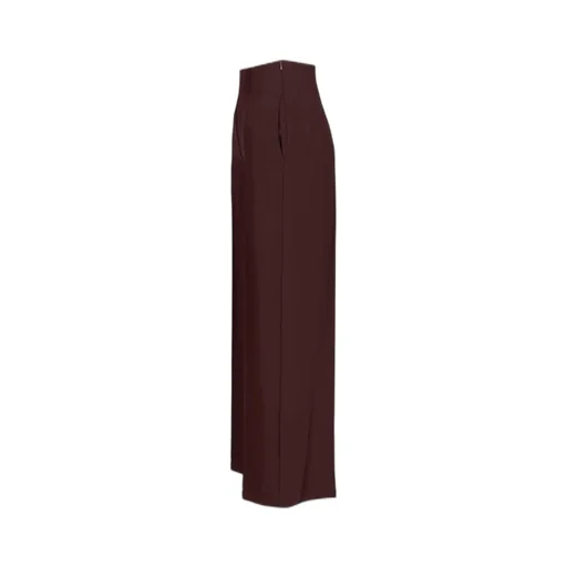 High-Waisted Wide-Leg Trousers