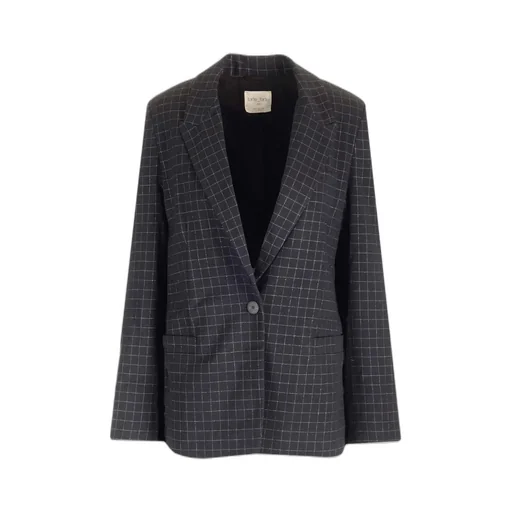 Checked Blazer