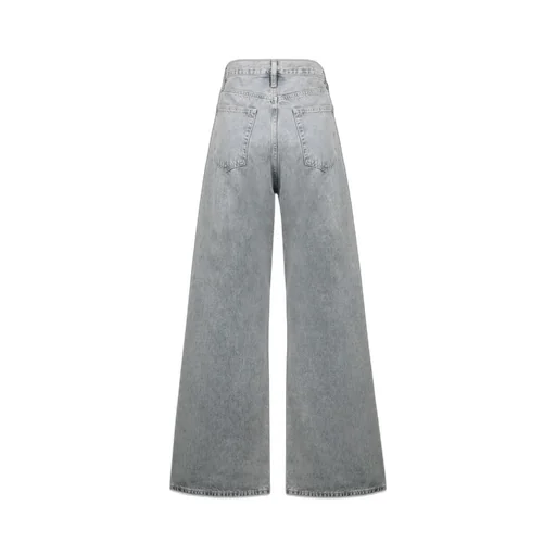 High-Waisted Flared Jeans