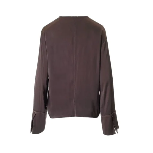 V-Neck Long Sleeve Top