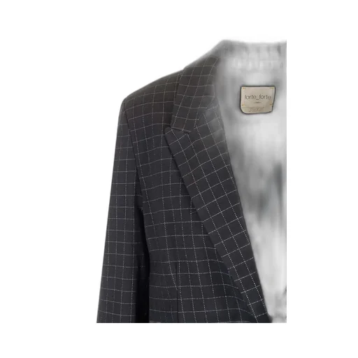 Checked Blazer