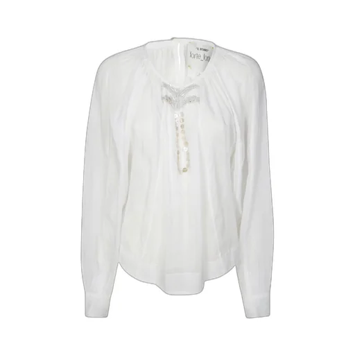 Blouse With Sequin Embellishment
