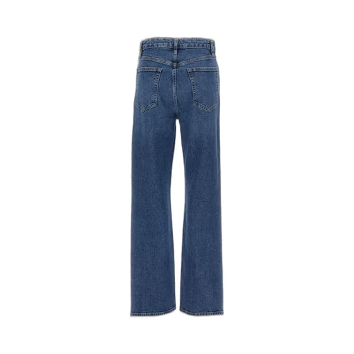 High-Waisted Wide-Leg Jeans