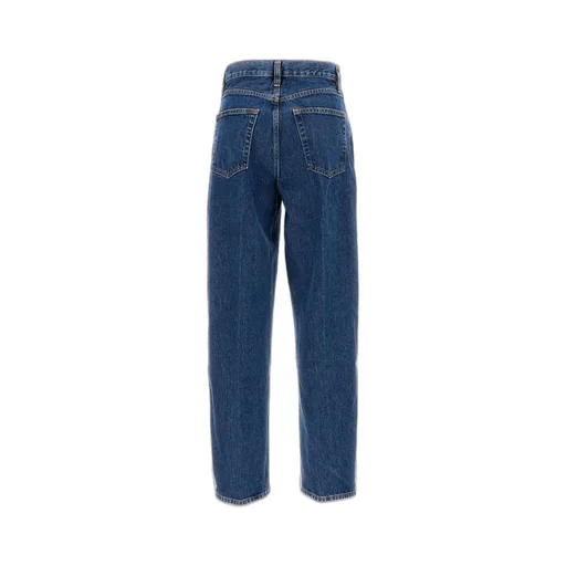 High-Waisted Straight Leg Jeans