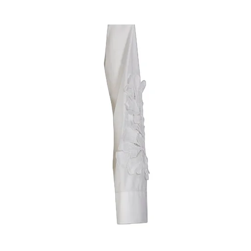 Shirt With Floral Embroidery