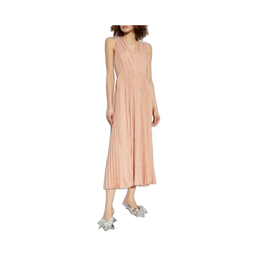 Pleated Maxi Dress