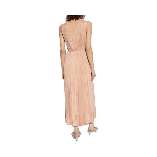 Pleated Maxi Dress