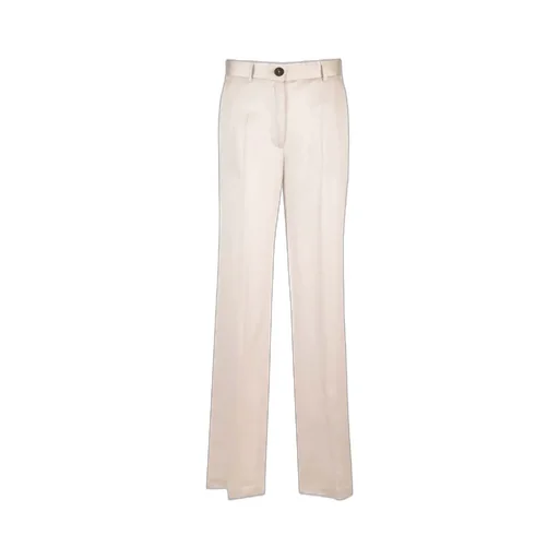 High-Waisted Wide-Leg Trousers