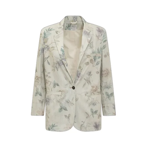 Floral Print Blazer