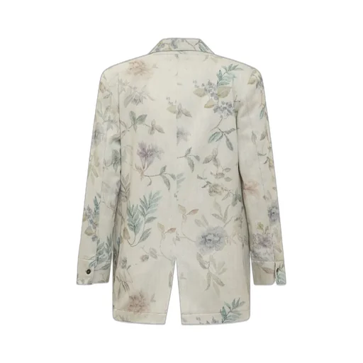 Floral Print Blazer