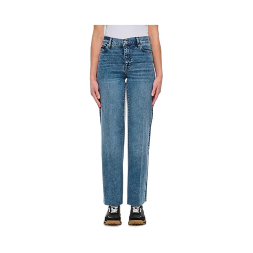 High Rise Straight Leg Jeans