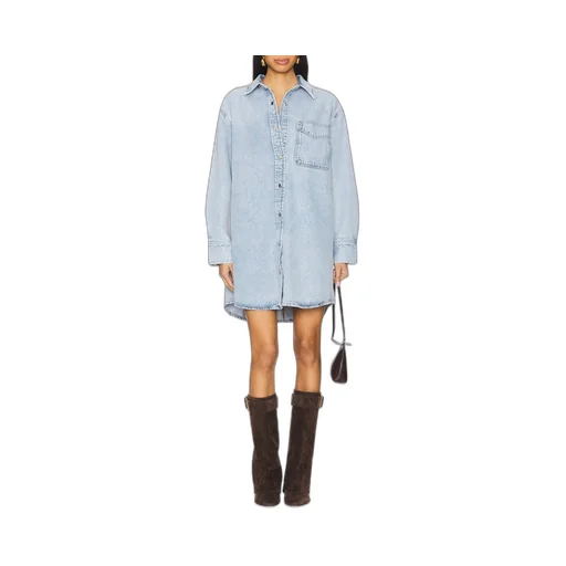 Denim Shirt Dress