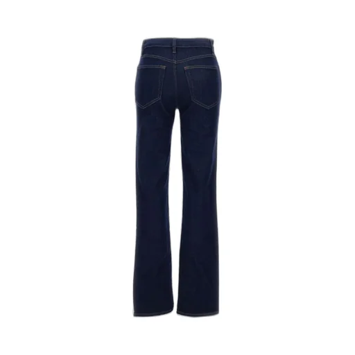 High-Waisted Flared Jeans