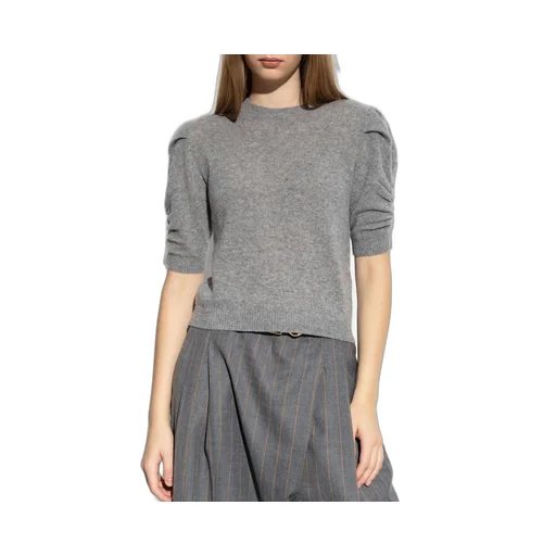 Puff Sleeve Knit Top