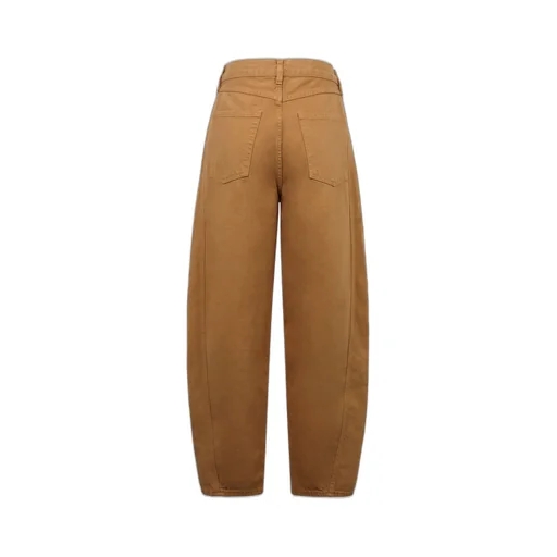 High-Waisted Balloon Jeans