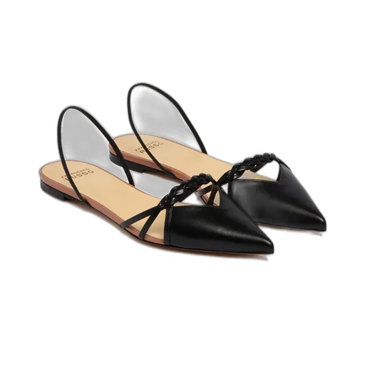 Pointed Toe Flat Sandals