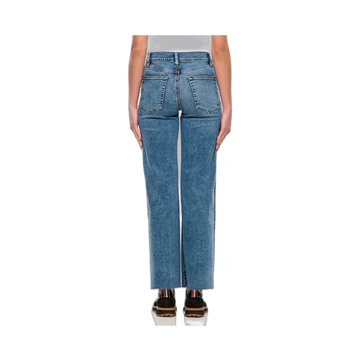 High Rise Straight Leg Jeans