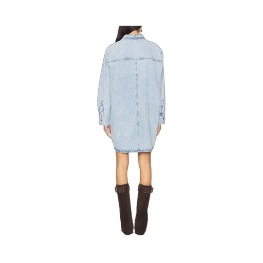 Denim Shirt Dress