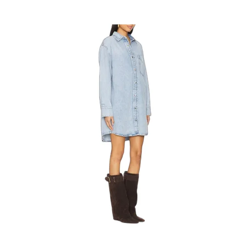 Denim Shirt Dress
