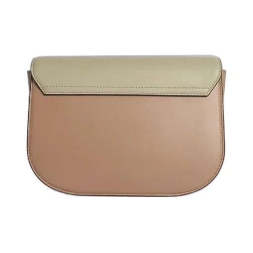 Colorblock Saddle Bag