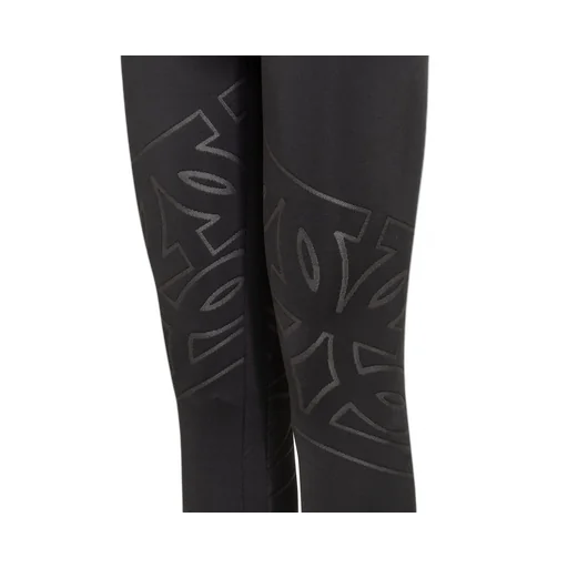 Leggings With Decorative Knee Patches