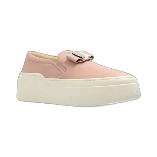 Slip-On Sneakers With Buckle