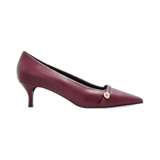 Pointed Toe Kitten Heel Pumps
